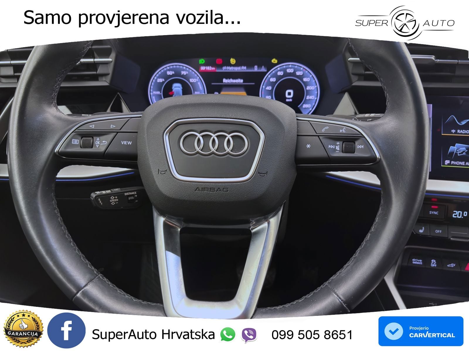 Audi A3 40 TFSIe (204 KS) S tronic advanced LED+GR SJED+ACC