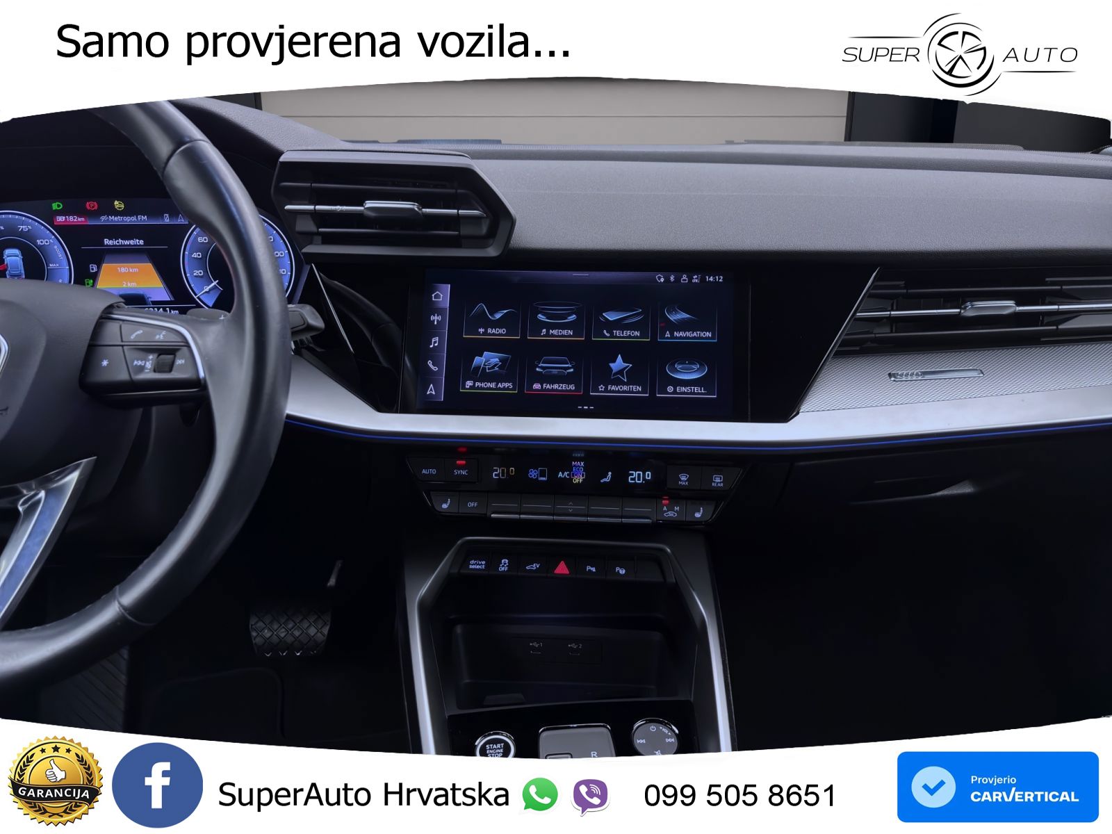 Audi A3 40 TFSIe (204 KS) S tronic advanced LED+GR SJED+ACC