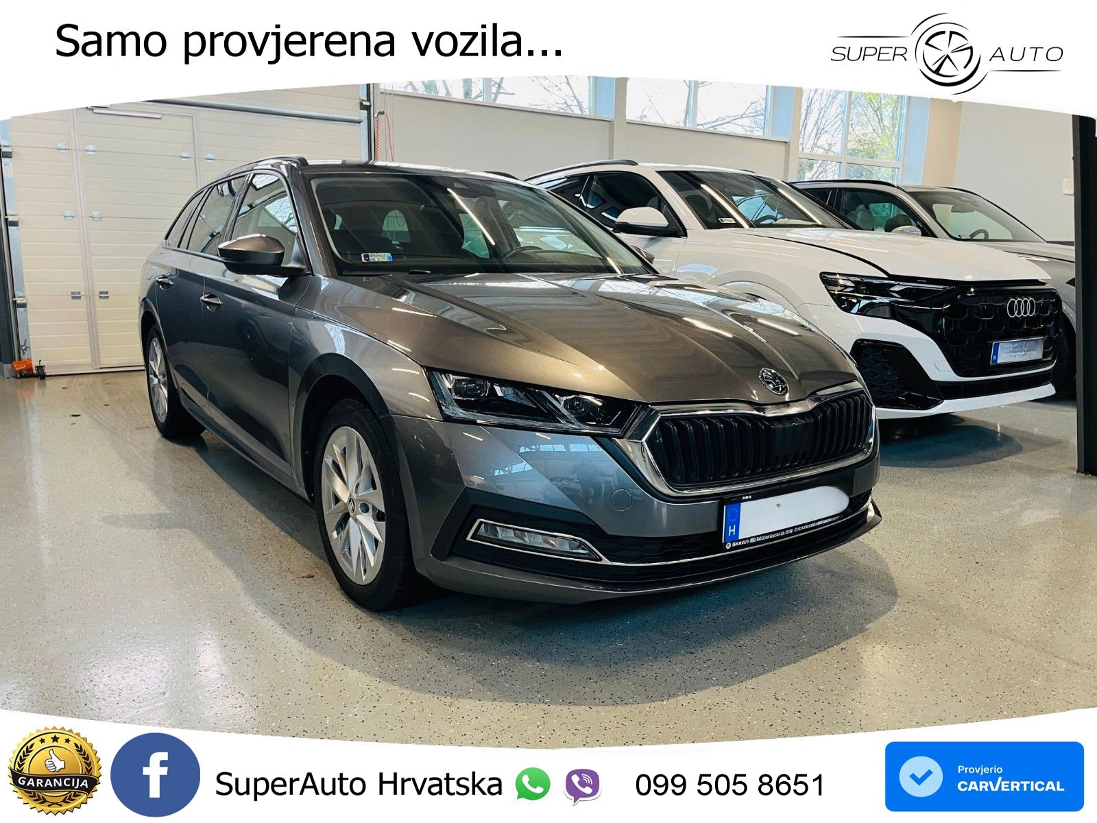 Škoda Octavia Combi 2.0 TDI (150 KS) DSG LED+GR SJED+ACC