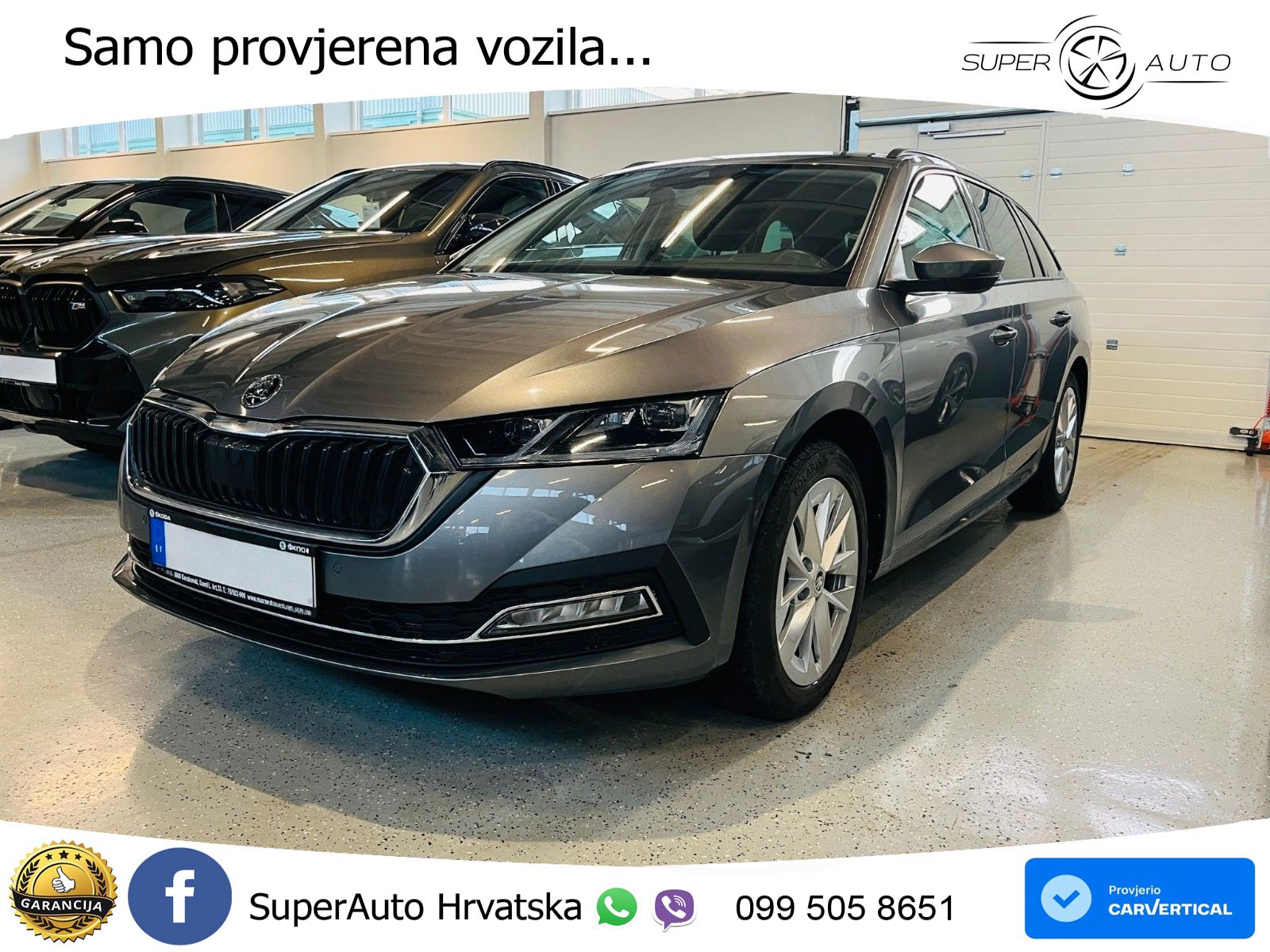 Škoda Octavia Combi 2.0 TDI (150 KS) DSG LED+GR SJED+ACC