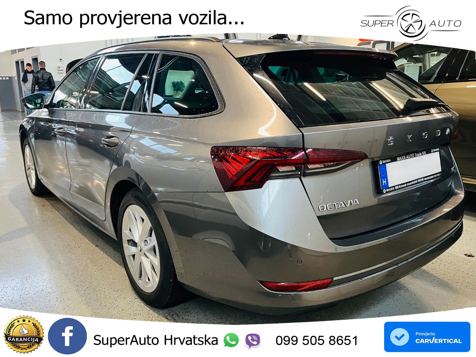 Škoda Octavia Combi 2.0 TDI (150 KS) DSG LED+GR SJED+ACC