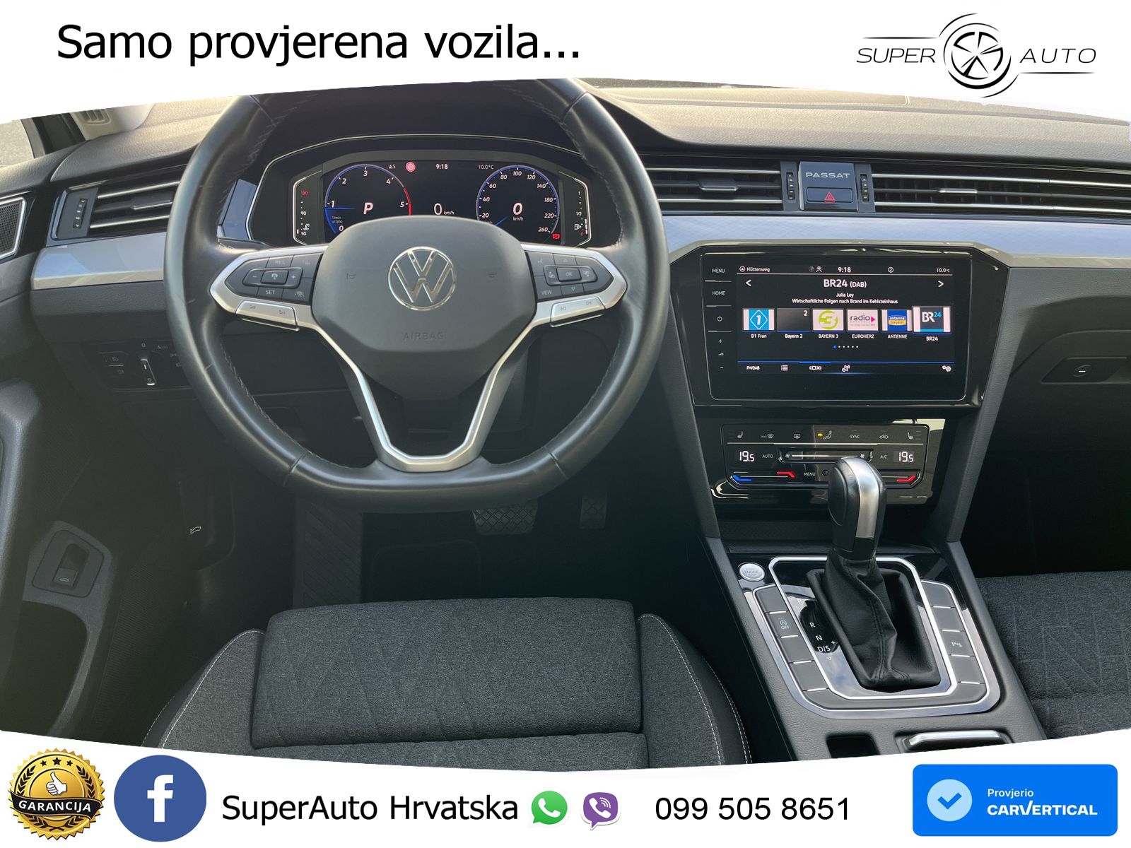 Volkswagen Passat Variant 2.0 TDI (150 KS) DSG R-Line LED+GR SJED+ACC