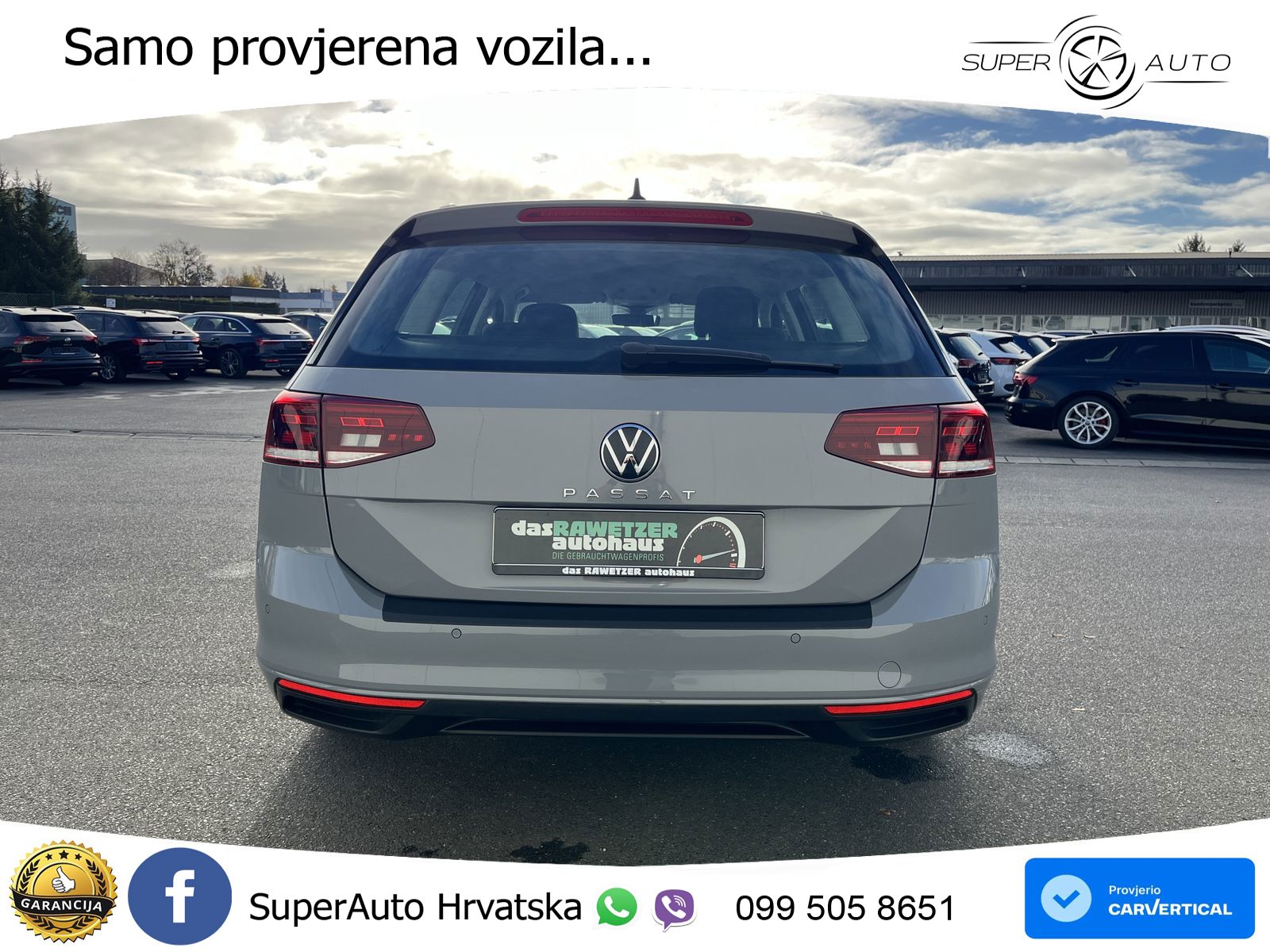 Volkswagen Passat Variant 2.0 TDI (150 KS) DSG R-Line LED+GR SJED+ACC