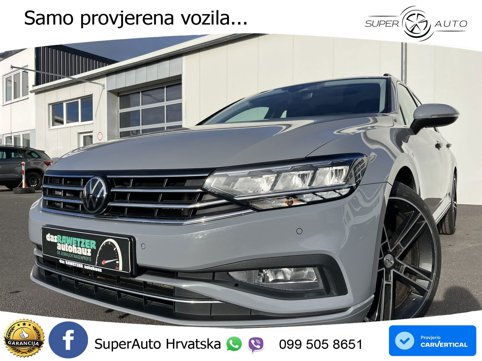 Volkswagen Passat Variant 2.0 TDI (150 KS) DSG R-Line LED+GR SJED+ACC