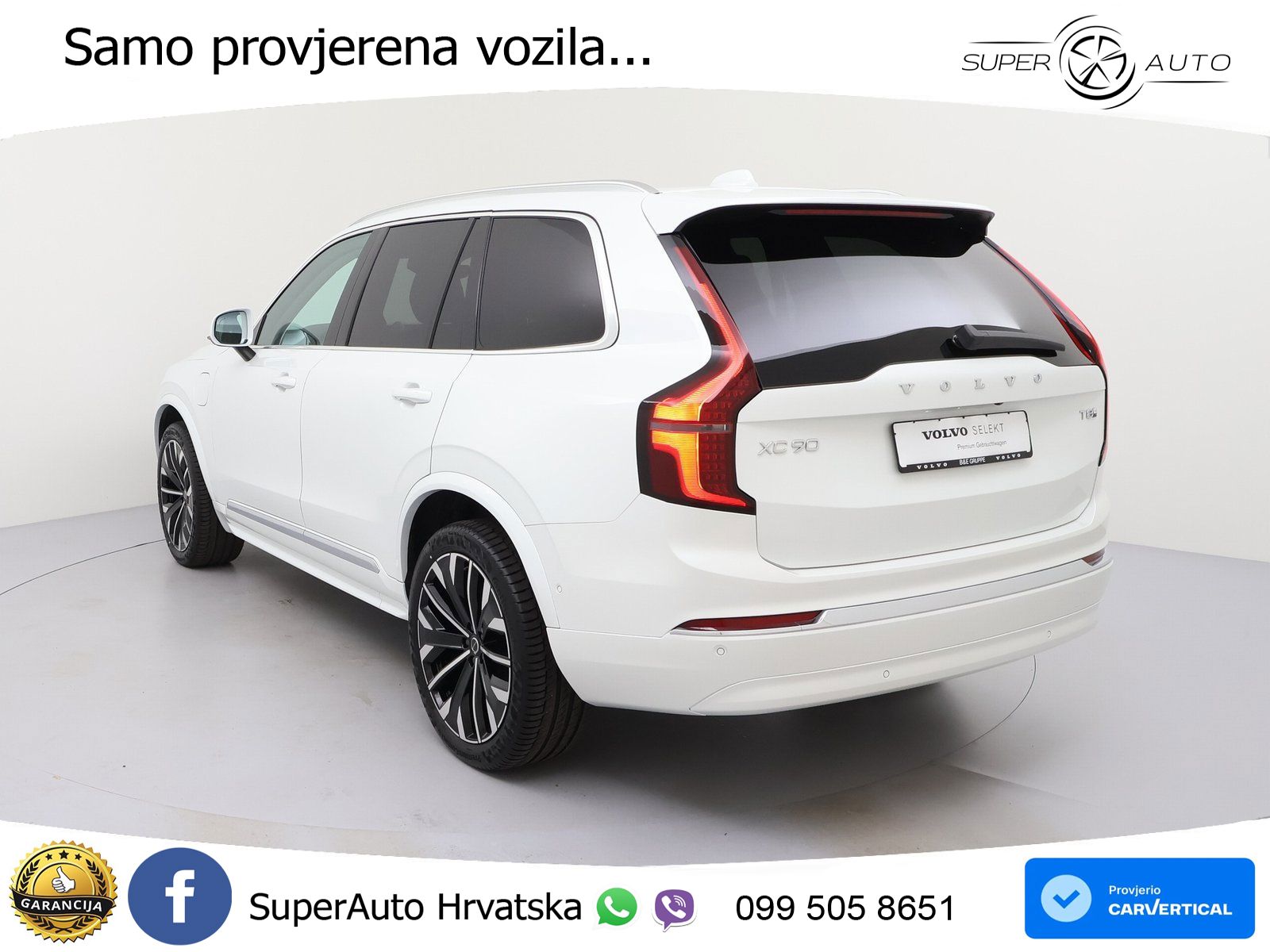 Volvo XC90 2.0 T8 AWD Automatic ACC+HEAD+4xGR SJED+360+PANO