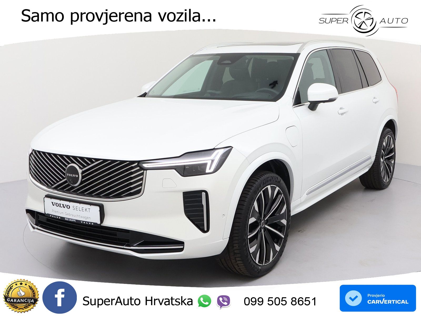 Volvo XC90 2.0 T8 AWD Automatic ACC+HEAD+4xGR SJED+360+PANO
