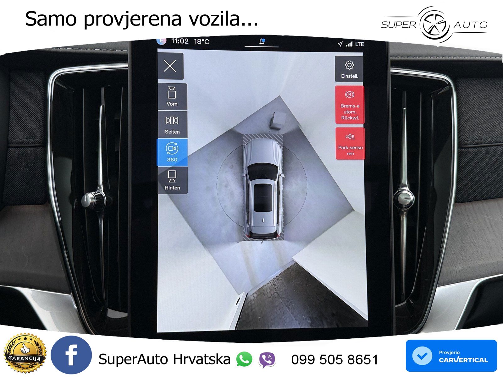 Volvo XC90 2.0 T8 AWD Automatic ACC+HEAD+4xGR SJED+360+PANO