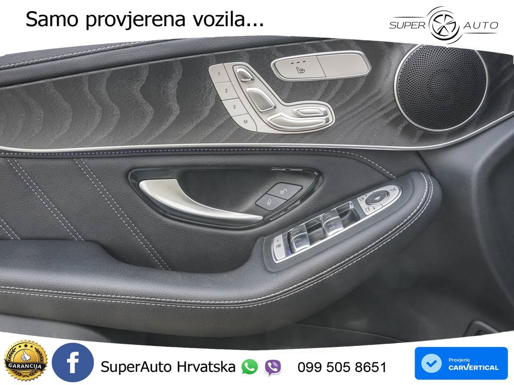 Mercedes GLC Coupe AMG 63 V8 (476 KS) 4MATIC+ MCT ZRAČNI+ACC+4xGR SJED+KAM