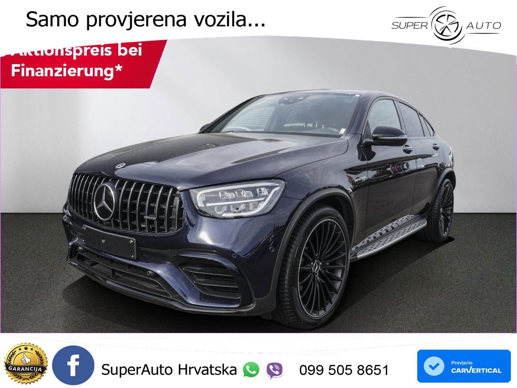 Mercedes GLC Coupe AMG 63 V8 (476 KS) 4MATIC+ MCT ZRAČNI+ACC+4xGR SJED+KAM