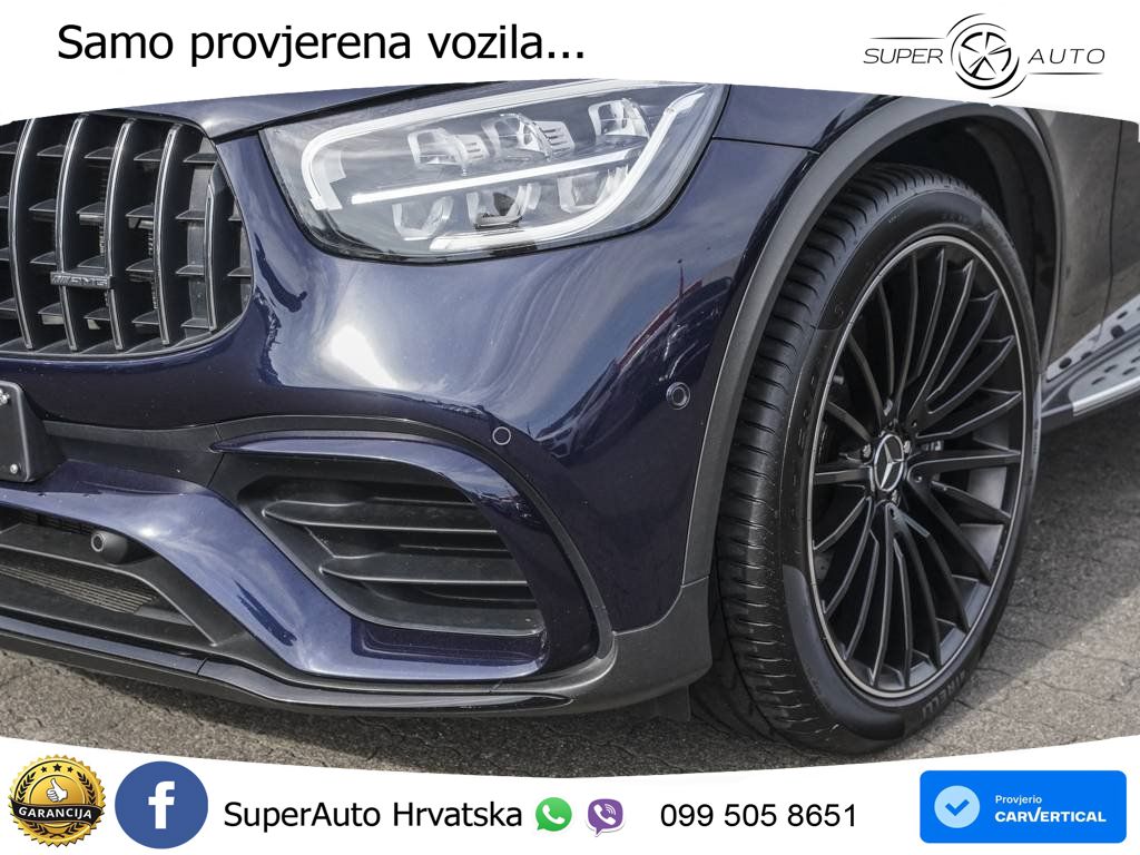 Mercedes GLC Coupe AMG 63 V8 (476 KS) 4MATIC+ MCT ZRAČNI+ACC+4xGR SJED+KAM