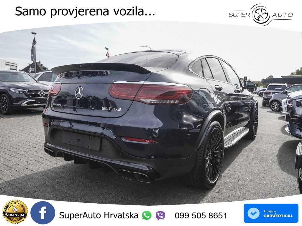 Mercedes GLC Coupe AMG 63 V8 (476 KS) 4MATIC+ MCT ZRAČNI+ACC+4xGR SJED+KAM