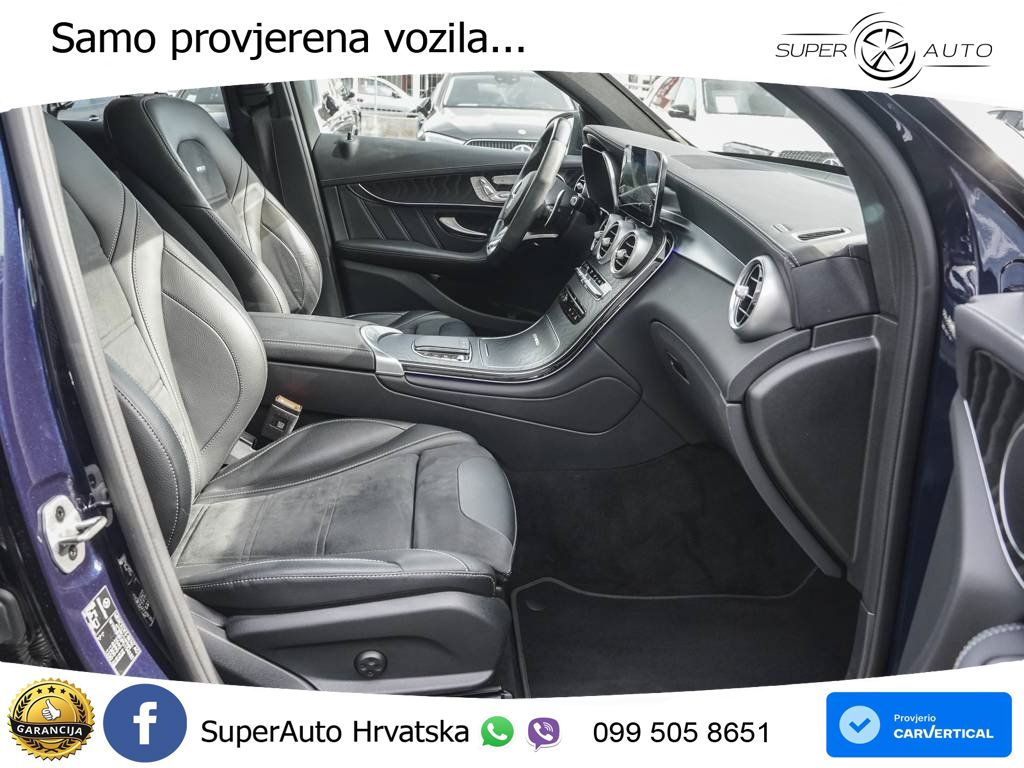 Mercedes GLC Coupe AMG 63 V8 (476 KS) 4MATIC+ MCT ZRAČNI+ACC+4xGR SJED+KAM