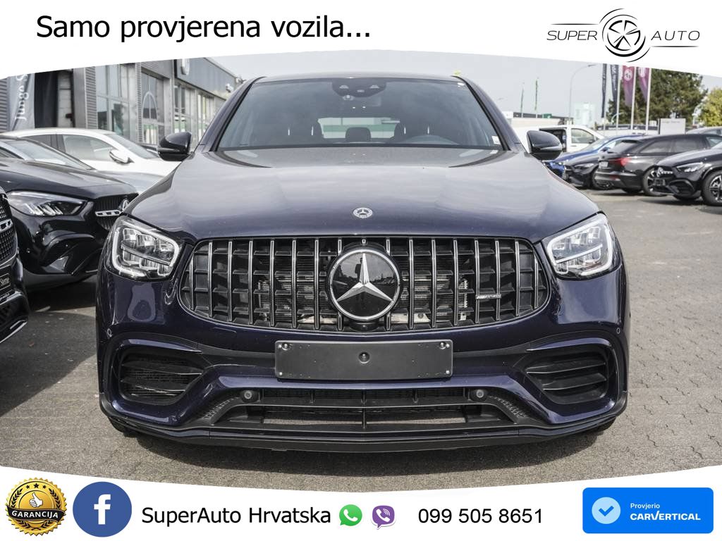 Mercedes GLC Coupe AMG 63 V8 (476 KS) 4MATIC+ MCT ZRAČNI+ACC+4xGR SJED+KAM