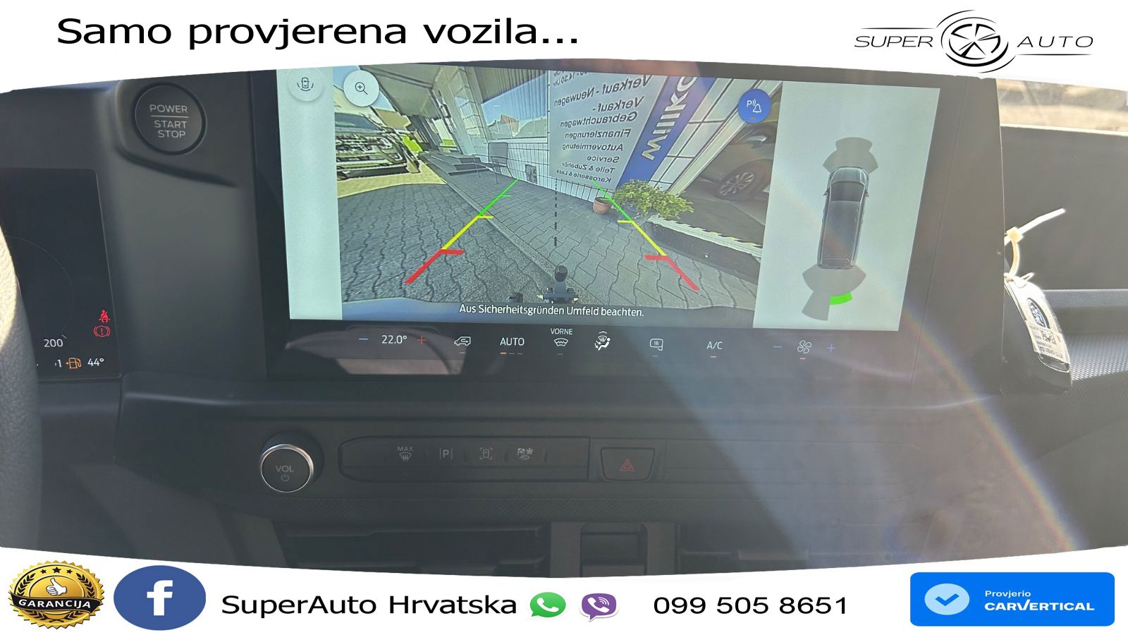 Ford Transit Custom AHK 5J 200000kmGarant. Kamer 110 KS