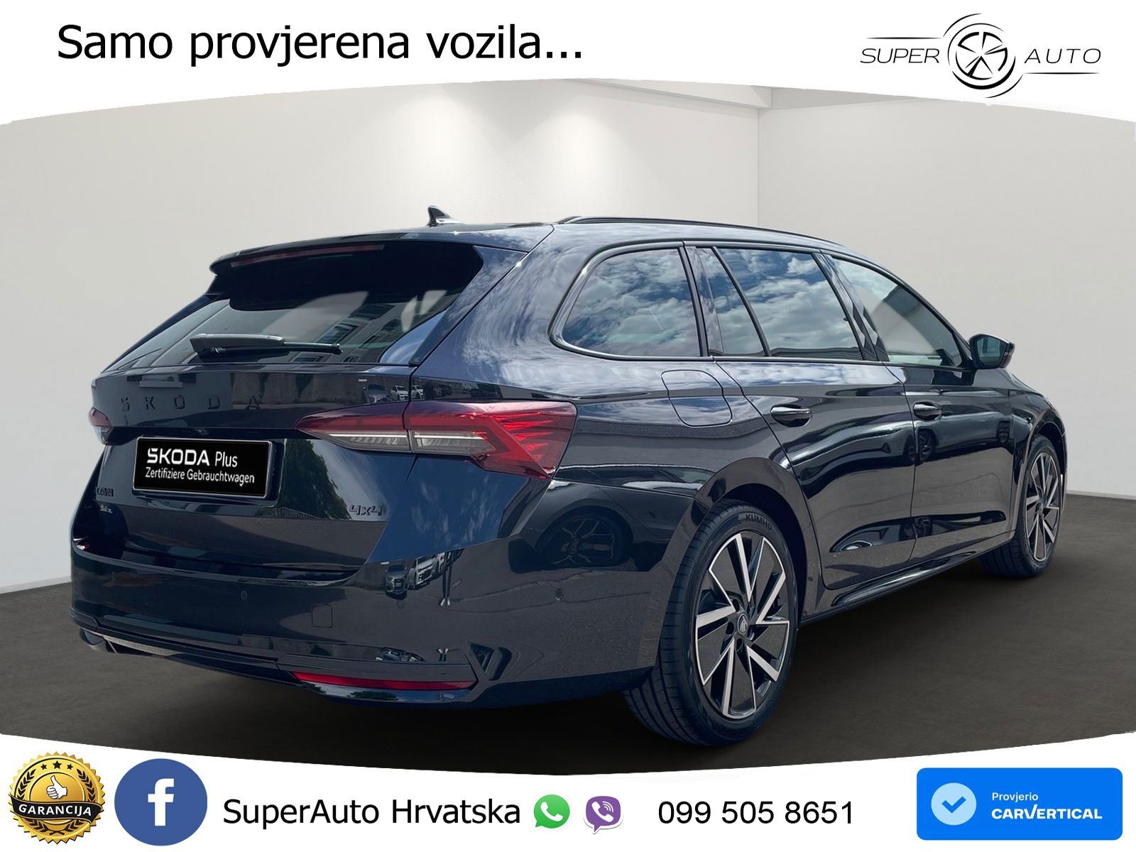 Škoda Octavia Combi 2.0 TSI (204 KS) 4x4 DSG SportLine MATRIX+GR SJED+KAM