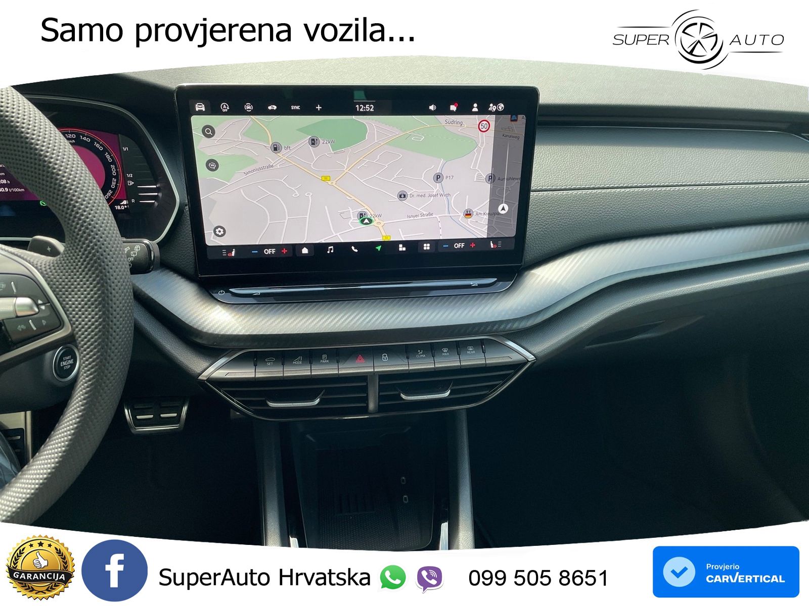Škoda Octavia Combi 2.0 TSI (204 KS) 4x4 DSG SportLine MATRIX+GR SJED+KAM