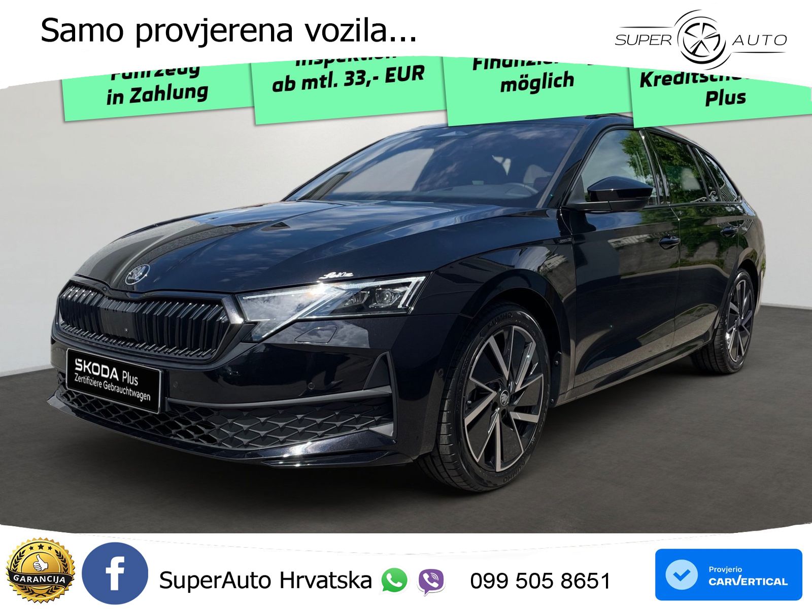 Škoda Octavia Combi 2.0 TSI (204 KS) 4x4 DSG SportLine MATRIX+GR SJED+KAM