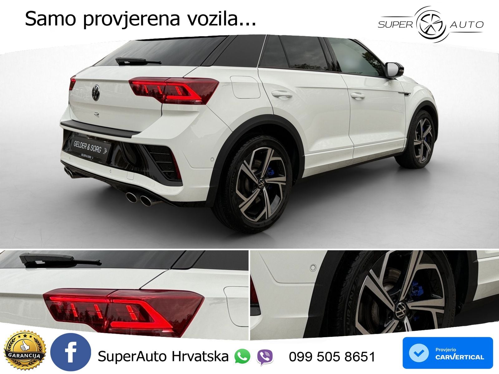 Volkswagen T-Roc R 2.0 TSI (300 KS) OPF 4M DSG LED+GR SJED+ACC
