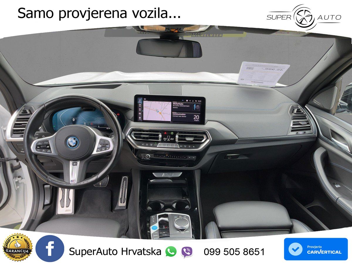 BMW iX3 80 kWh (286 KS)