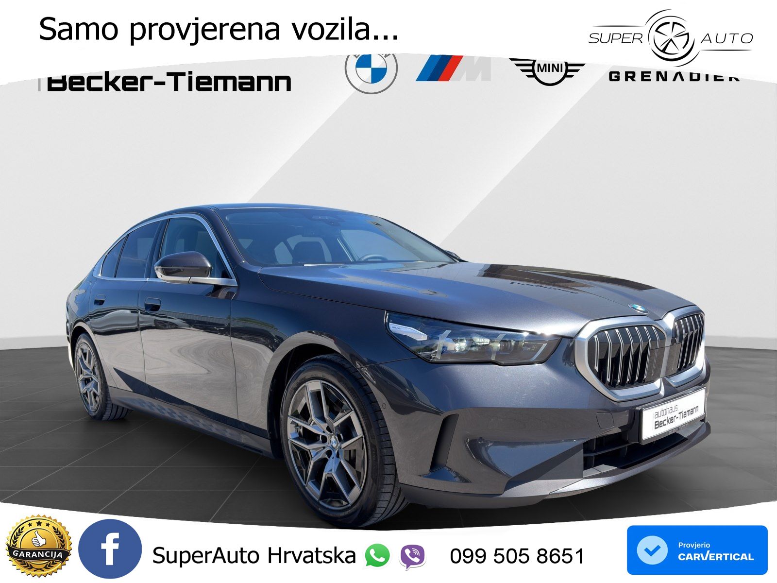 BMW 520i (208 KS) Steptronic LED+GR SJED+ACC