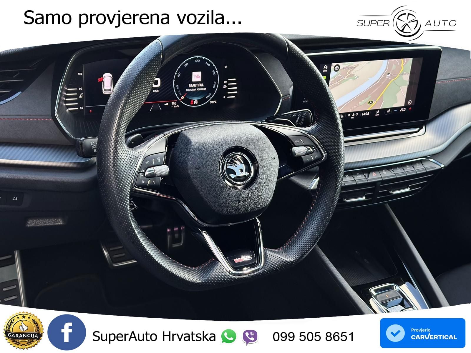 Škoda Octavia Combi RS 2.0 TSI (245 KS) DSG LED+GR SJED+ACC