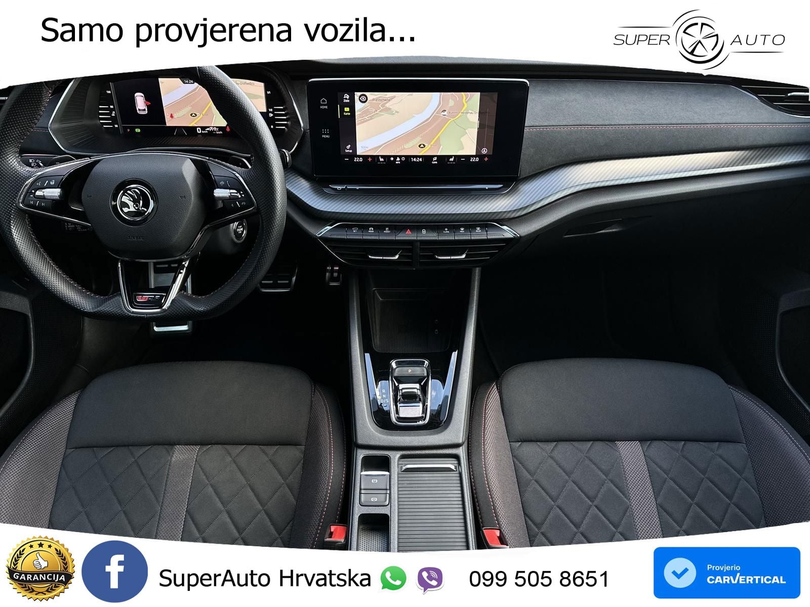 Škoda Octavia Combi RS 2.0 TSI (245 KS) DSG LED+GR SJED+ACC