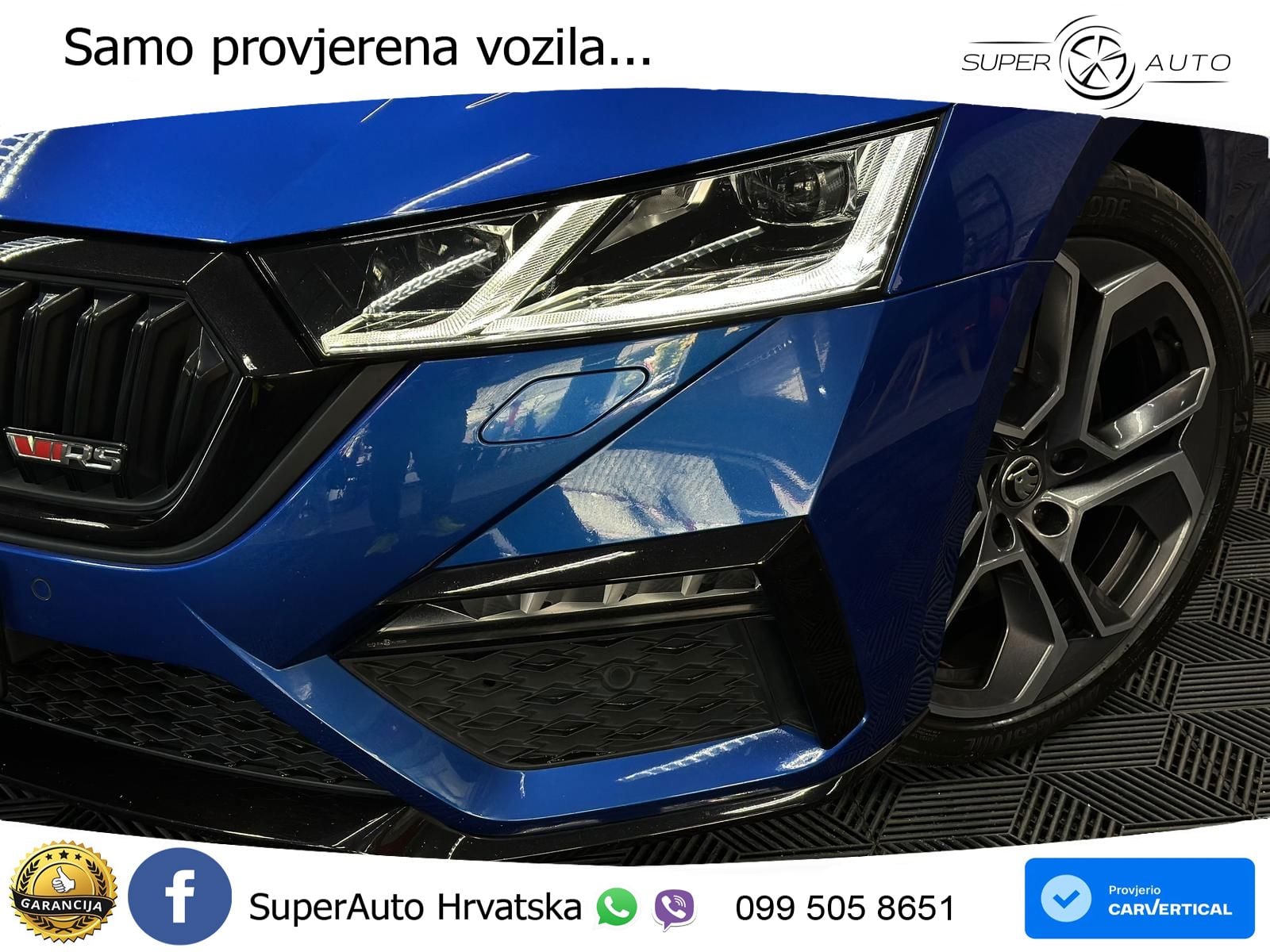 Škoda Octavia Combi RS 2.0 TSI (245 KS) DSG LED+GR SJED+ACC