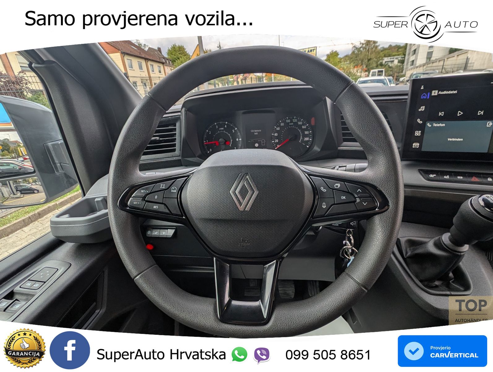 Renault Master IV Koffer 2.0dCi 3,5t*1Hd*Ladebord*Garant 150 KS