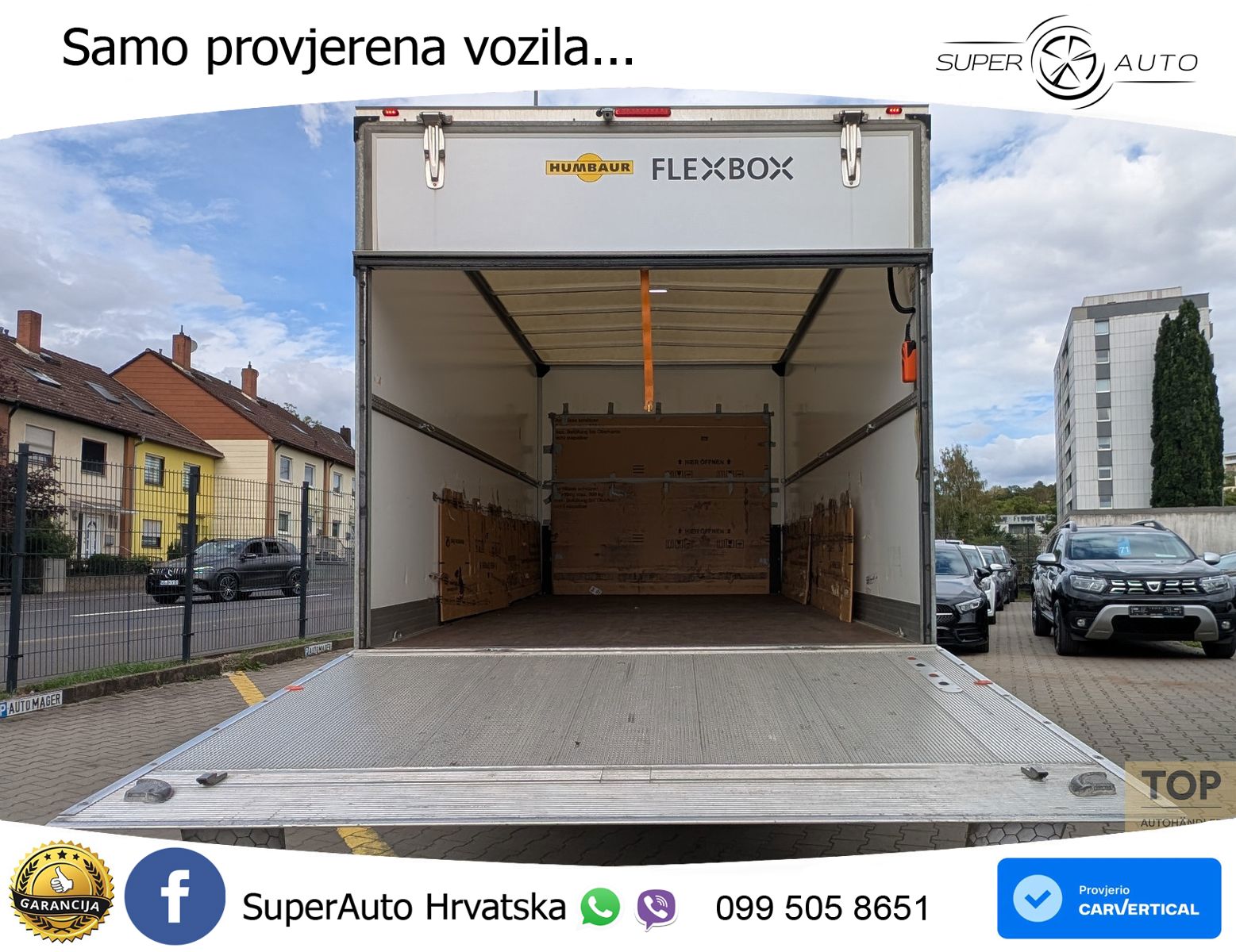 Renault Master IV Koffer 2.0dCi 3,5t*1Hd*Ladebord*Garant 150 KS