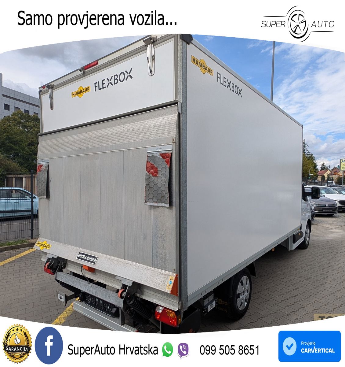 Renault Master IV Koffer 2.0dCi 3,5t*1Hd*Ladebord*Garant 150 KS