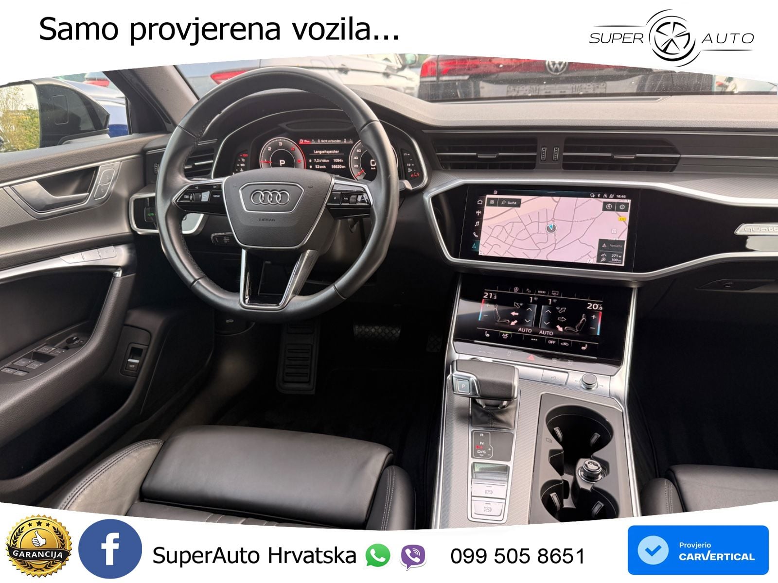 Audi A6 45 TDI V6 (245 KS) quattro ultra S tronic S line LED+GR SJED+ACC