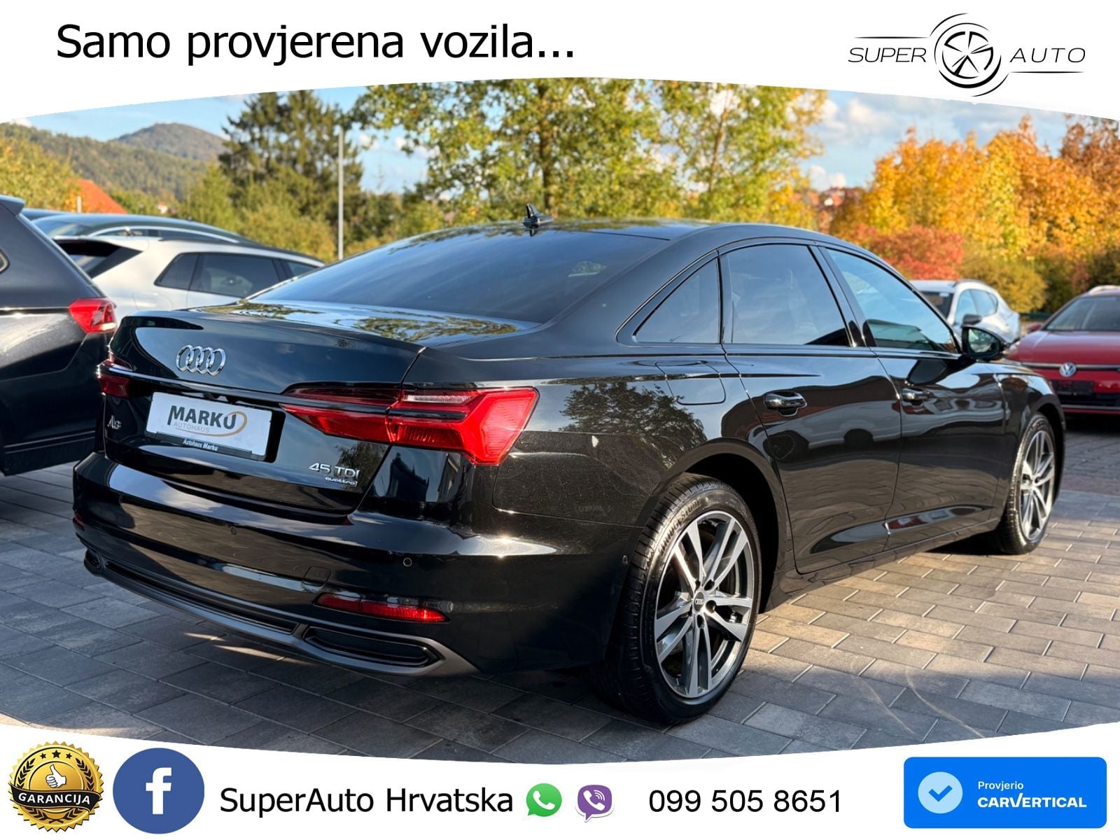 Audi A6 45 TDI V6 (245 KS) quattro ultra S tronic S line LED+GR SJED+ACC