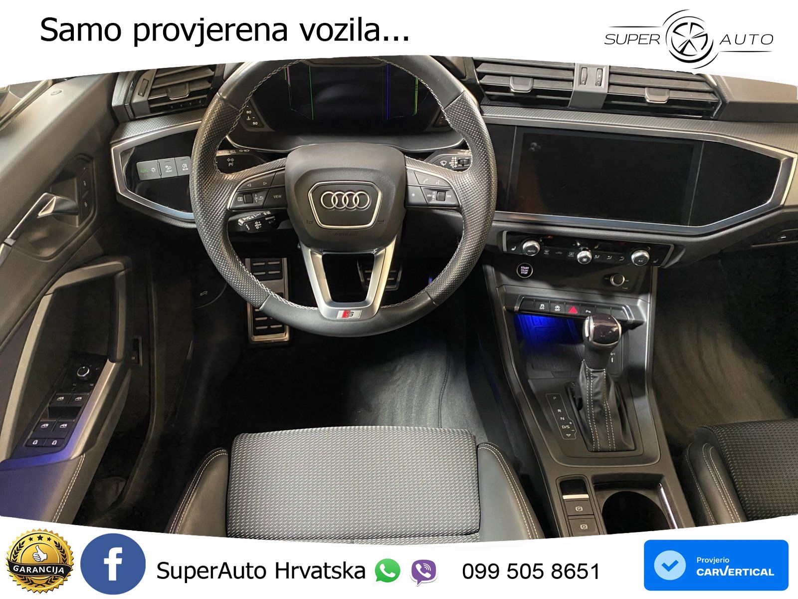 Audi Q3 35 TFSI (150 KS) S tronic S line LED+GR SJED+ACC