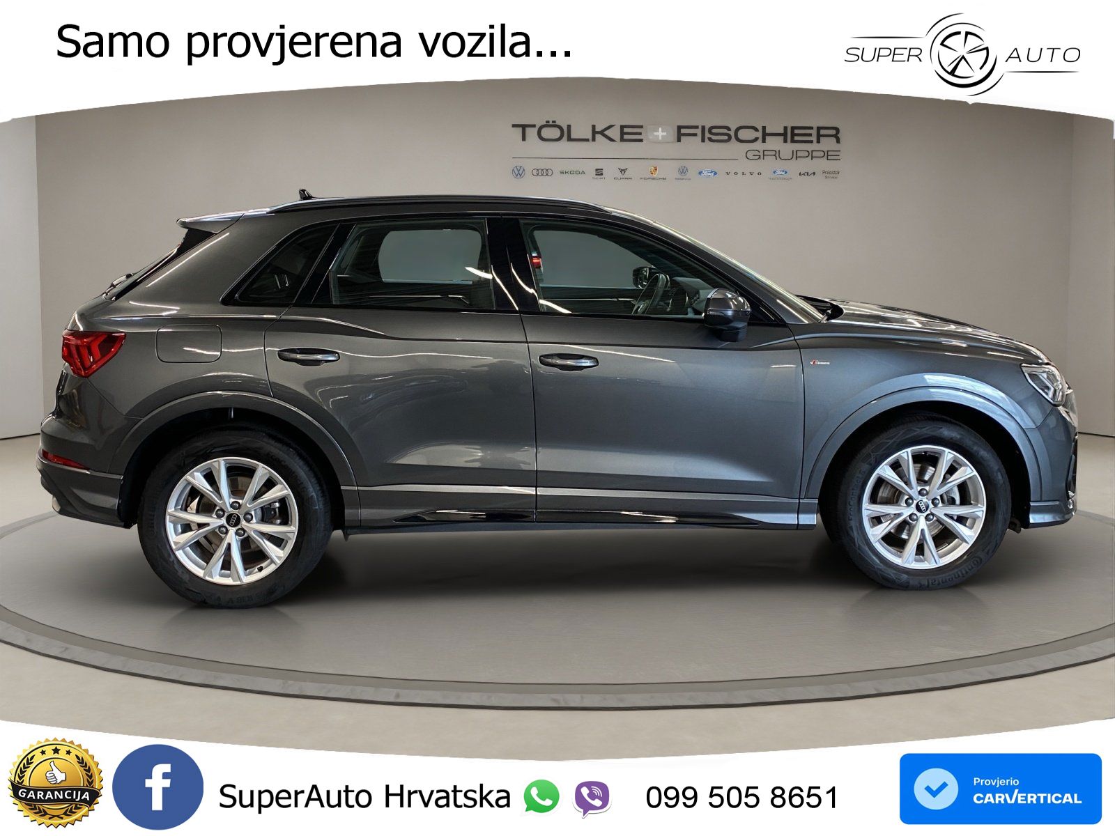 Audi Q3 35 TFSI (150 KS) S tronic S line LED+GR SJED+ACC