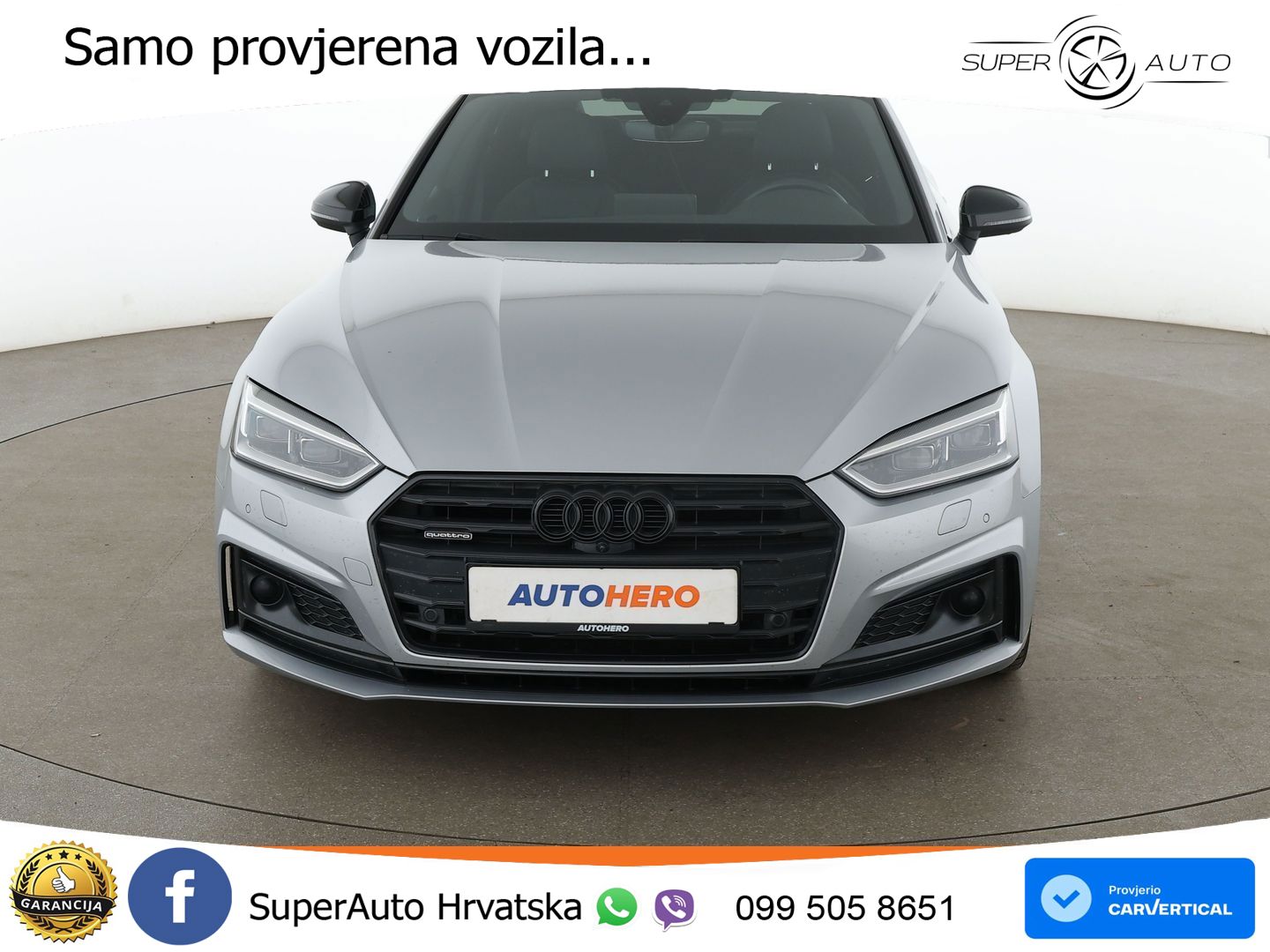 Audi A5 Sportback 40 TDI (190 KS) quattro ultra S tronic LED+GR SJED+ACC