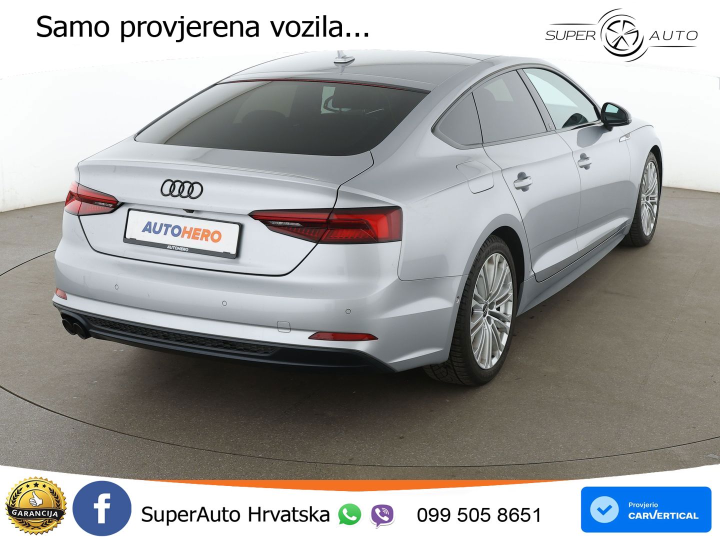 Audi A5 Sportback 40 TDI (190 KS) quattro ultra S tronic LED+GR SJED+ACC