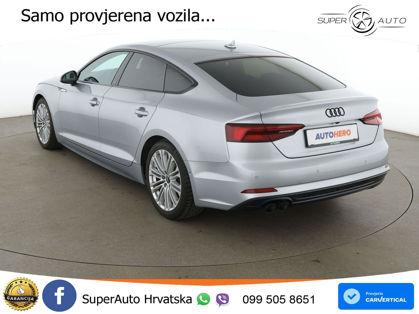 Audi A5 Sportback 40 TDI (190 KS) quattro ultra S tronic LED+GR SJED+ACC