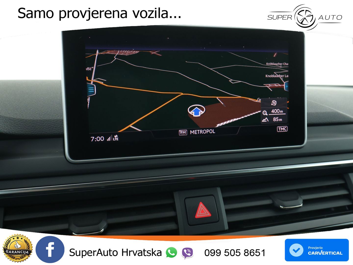 Audi A5 Sportback 40 TDI (190 KS) quattro ultra S tronic LED+GR SJED+ACC