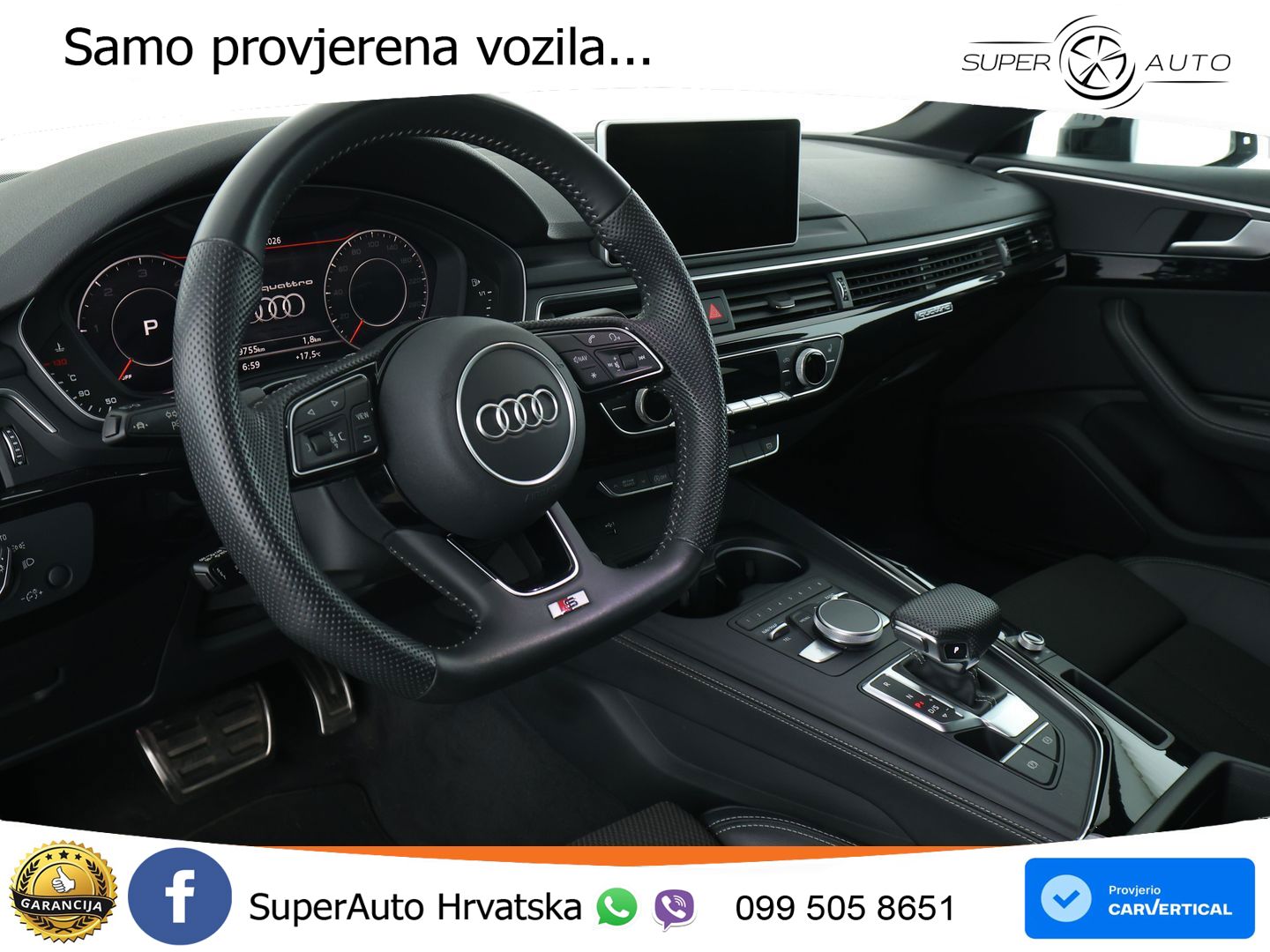 Audi A5 Sportback 40 TDI (190 KS) quattro ultra S tronic LED+GR SJED+ACC