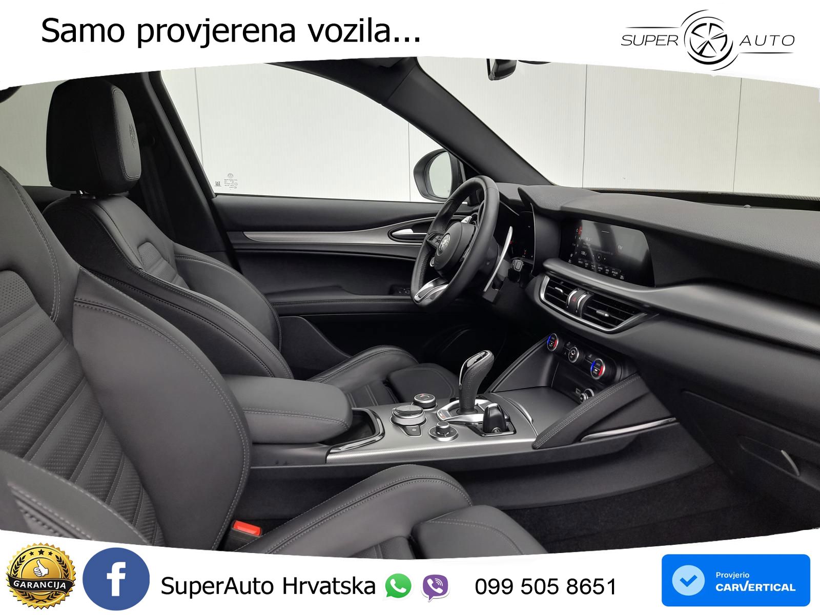 Alfa Romeo Stelvio 2.2 MultiJet II (210 KS) Q4 Automatic LED+GR SJED+ACC