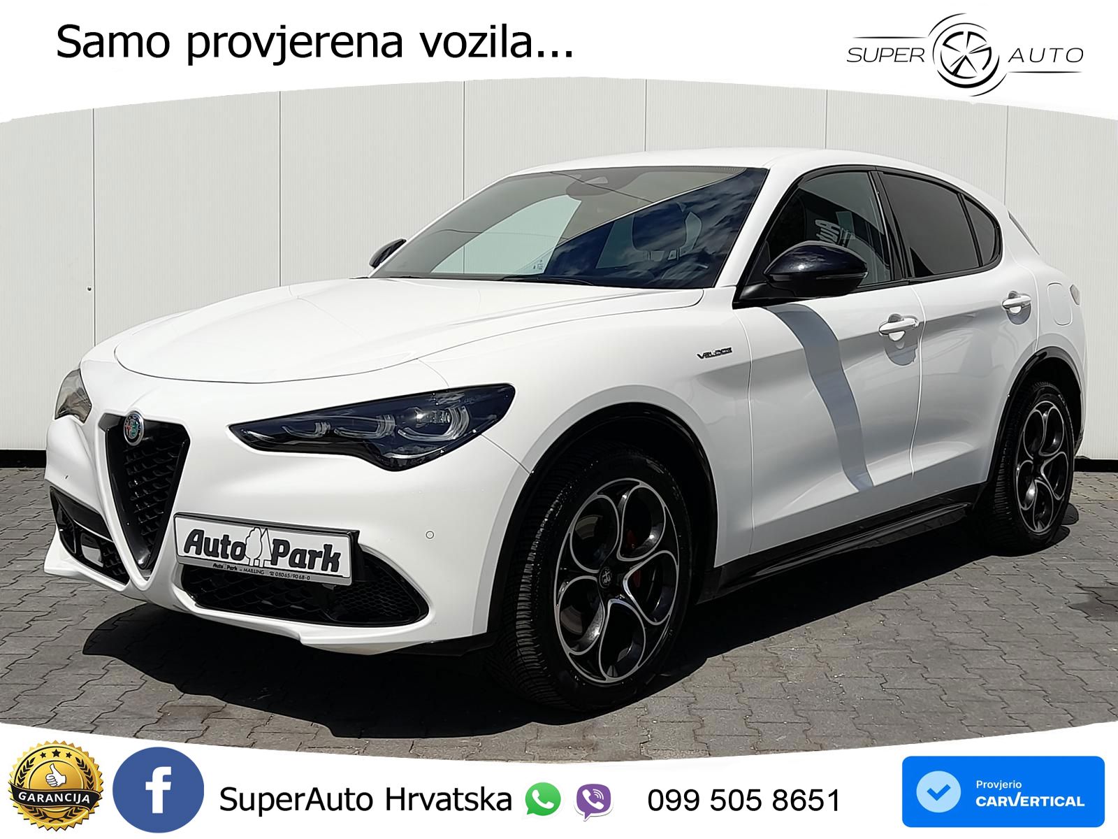 Alfa Romeo Stelvio 2.2 MultiJet II (210 KS) Q4 Automatic LED+GR SJED+ACC