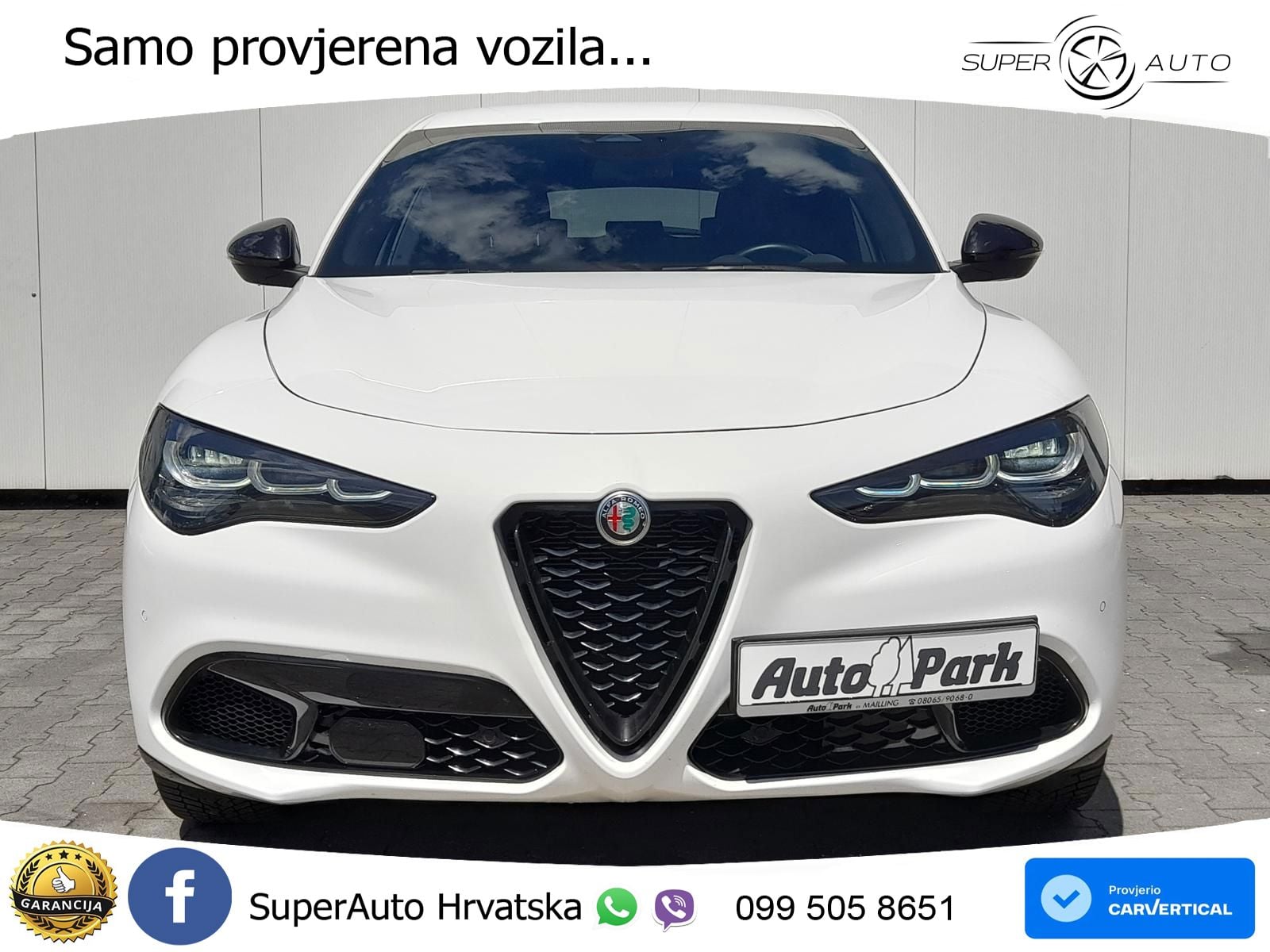 Alfa Romeo Stelvio 2.2 MultiJet II (210 KS) Q4 Automatic LED+GR SJED+ACC