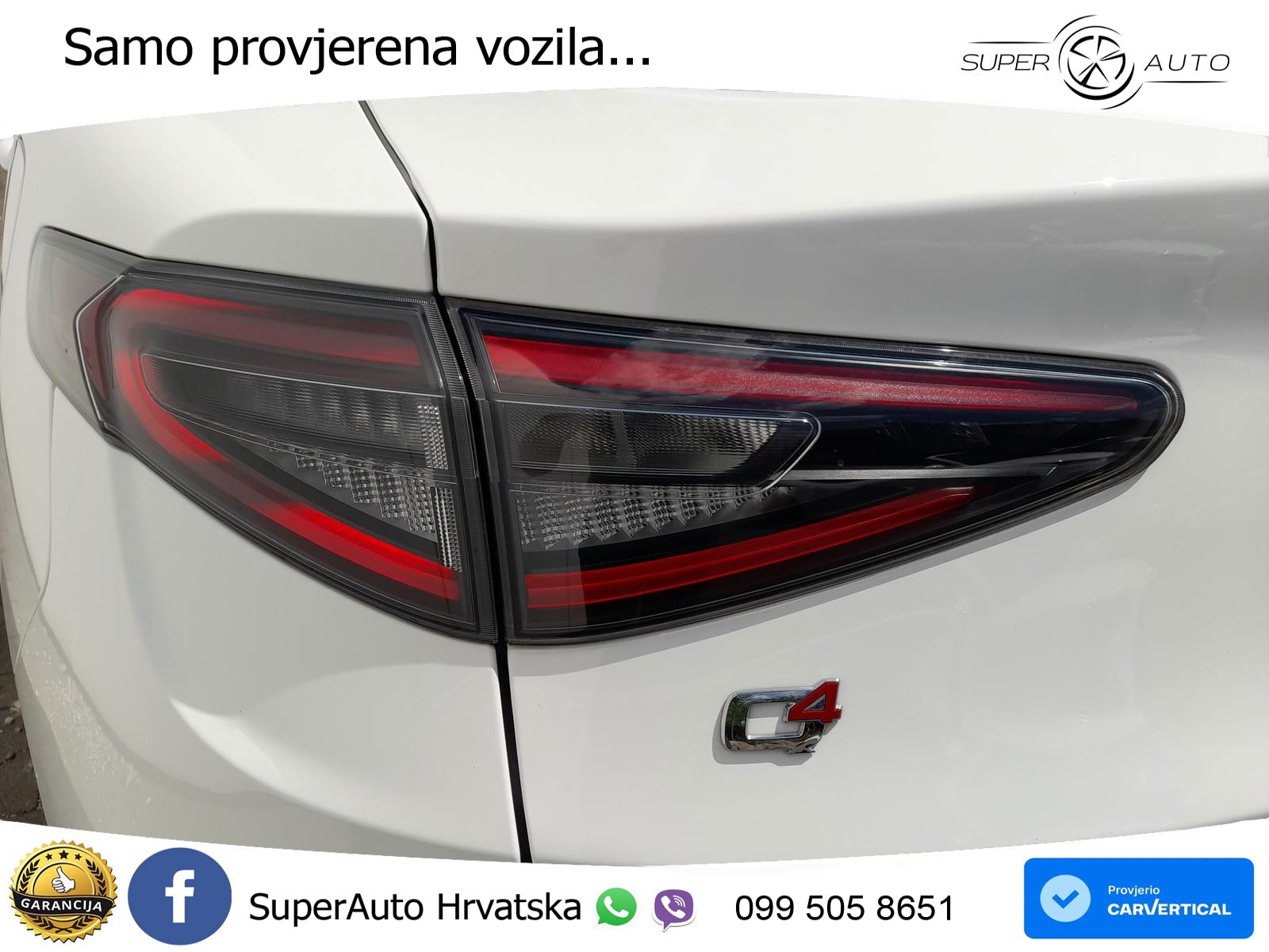 Alfa Romeo Stelvio 2.2 MultiJet II (210 KS) Q4 Automatic LED+GR SJED+ACC