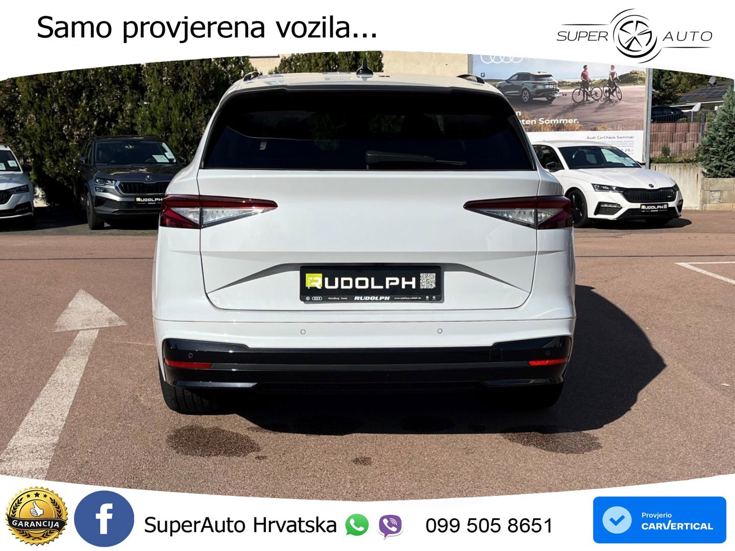 Škoda Enyaq iV 80 82 kWh (204 KS) SportLine LED+GR SJED+ACC