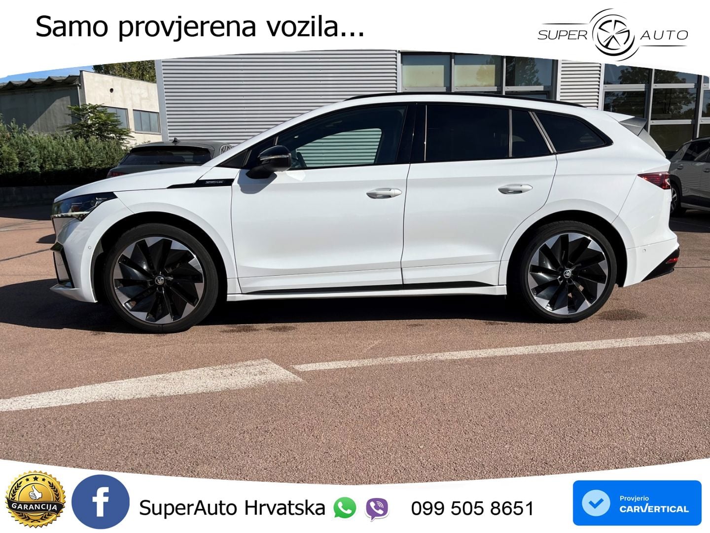 Škoda Enyaq iV 80 82 kWh (204 KS) SportLine LED+GR SJED+ACC