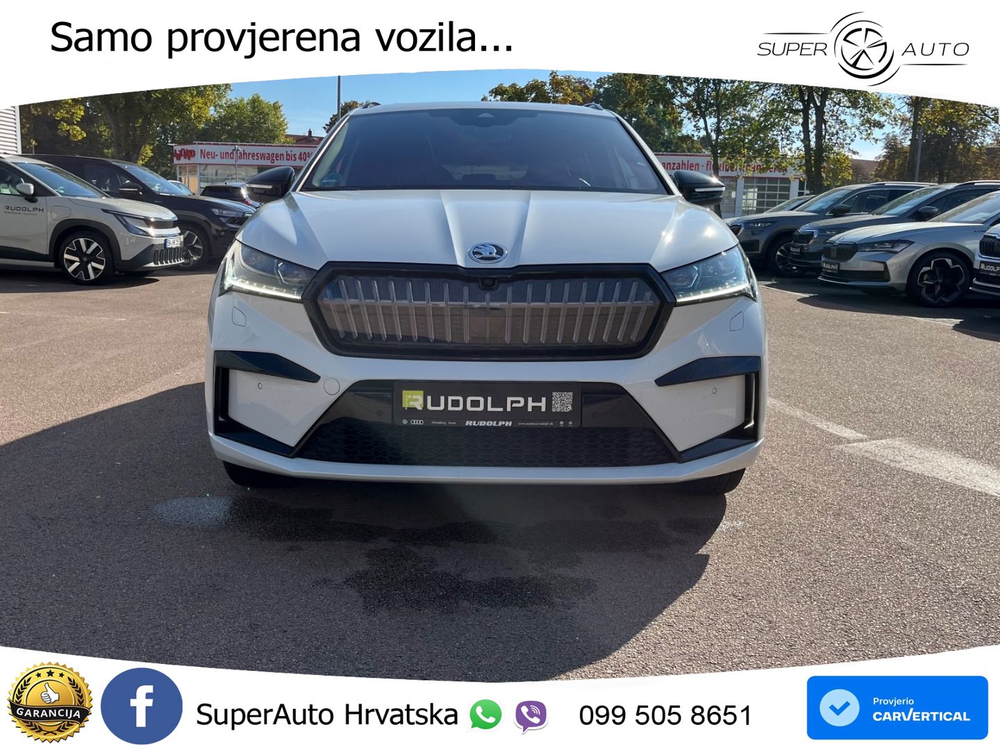 Škoda Enyaq iV 80 82 kWh (204 KS) SportLine LED+GR SJED+ACC