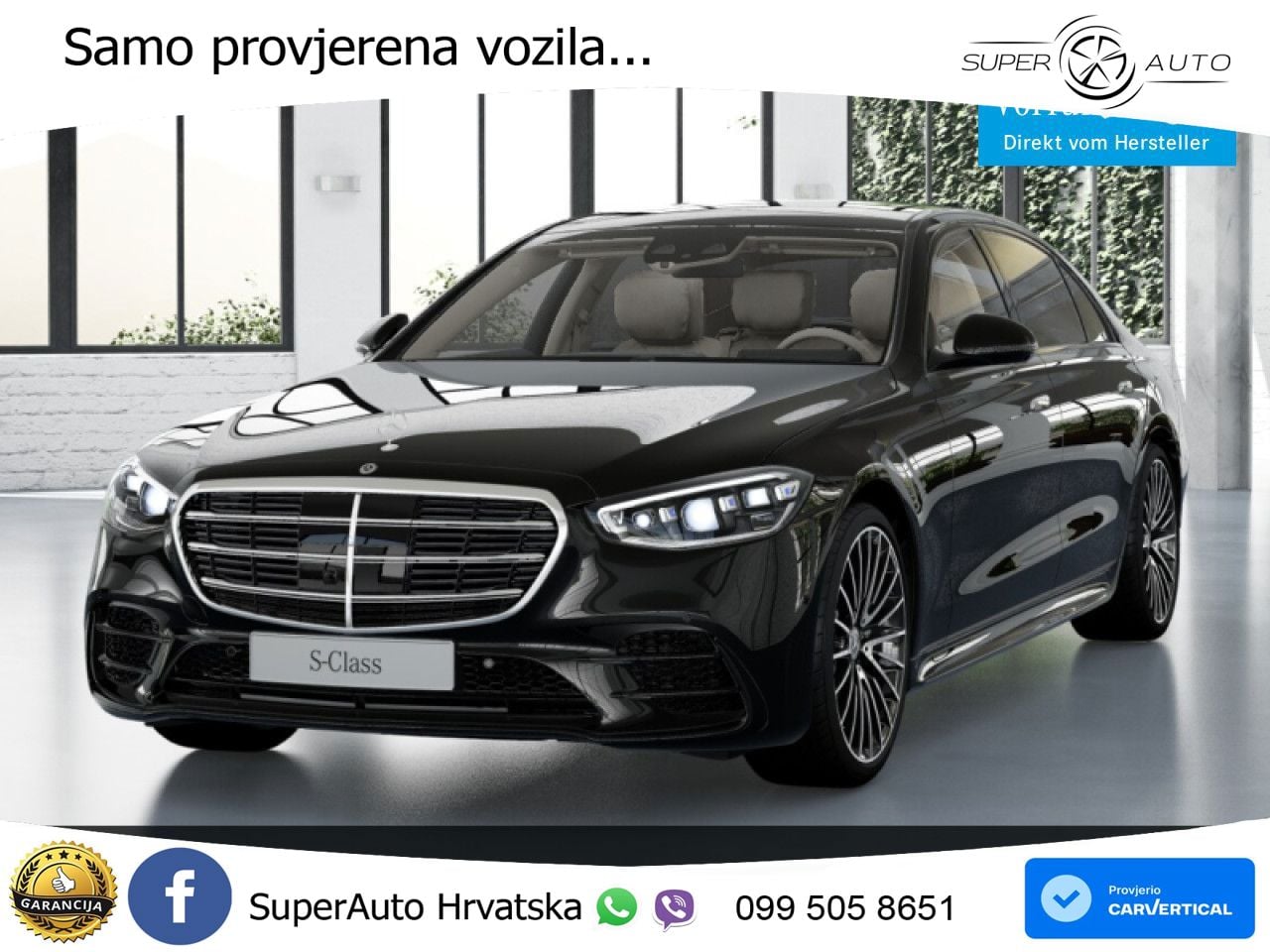 Mercedes S 350d (313 KS) EQ Boost 4MATIC 9G-TRONIC AMG LED+GR SJED+ACC