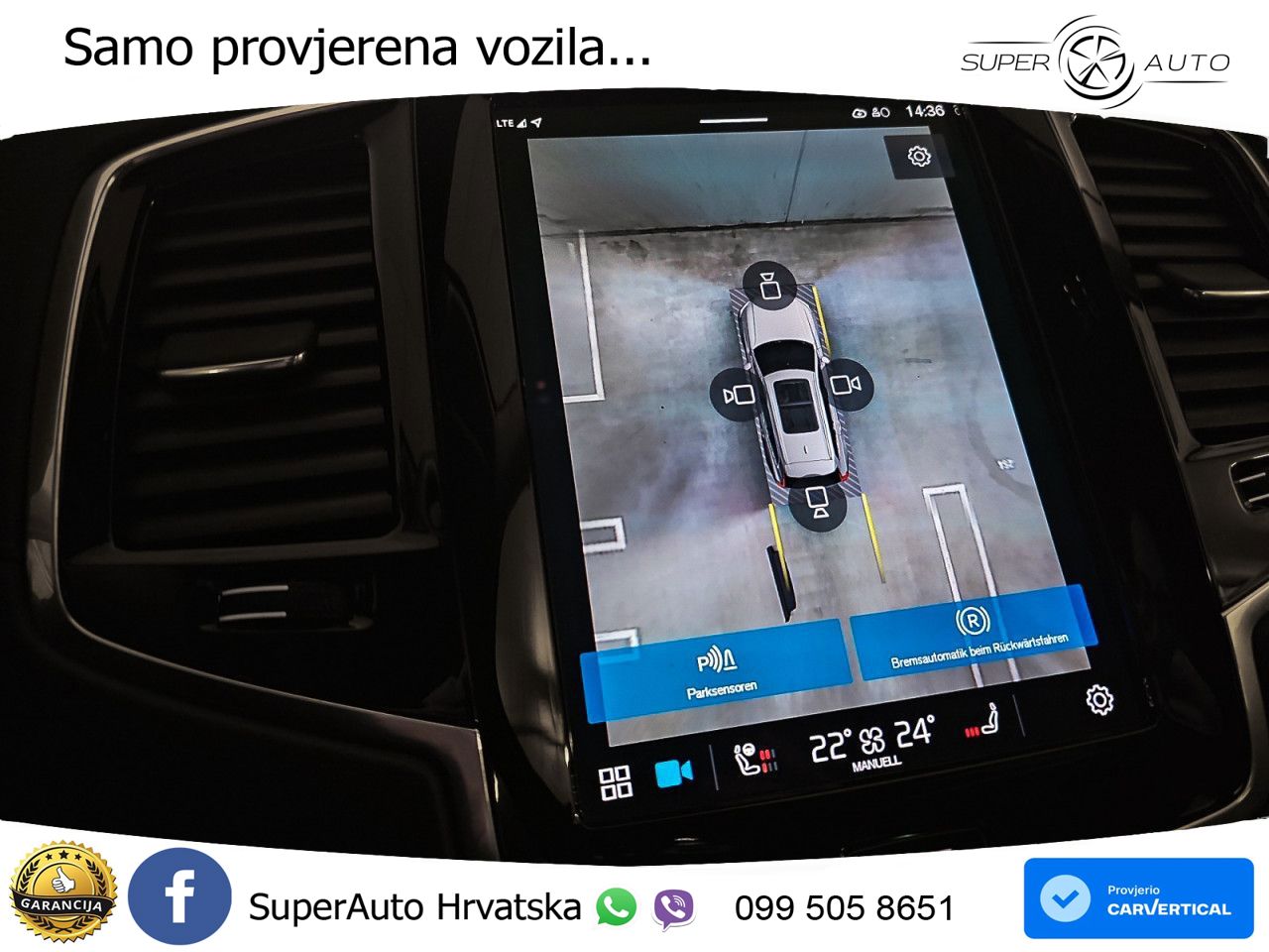 Volvo XC90 2.0 B5 Diesel AWD Automatic LED+GR SJED+ACC