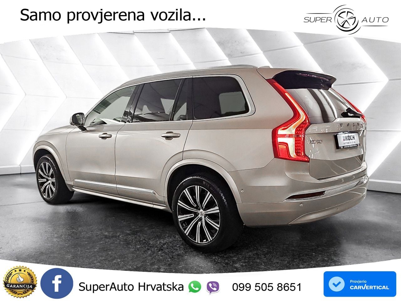 Volvo XC90 2.0 B5 Diesel AWD Automatic LED+GR SJED+ACC