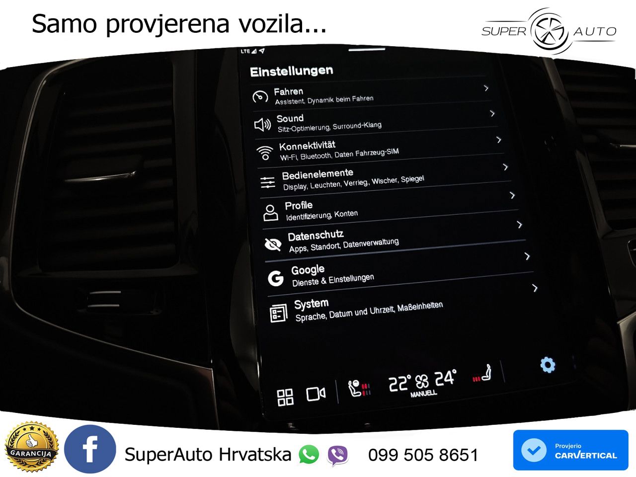 Volvo XC90 2.0 B5 Diesel AWD Automatic LED+GR SJED+ACC